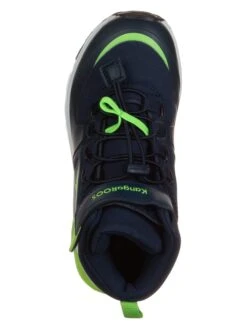 KangaRoos Sneakers "KX-Hydro-dk" Donkerblauw/limoengroen -Gstar Kleding Winkel kangaroos sneakers kx hydro dk donkerblauw limoengroen 3
