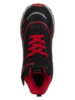 KangaRoos Trekkingschoenen "Teak Mid" Zwart/rood -Gstar Kleding Winkel kangaroos trekkingschoenen teak mid zwart rood 3