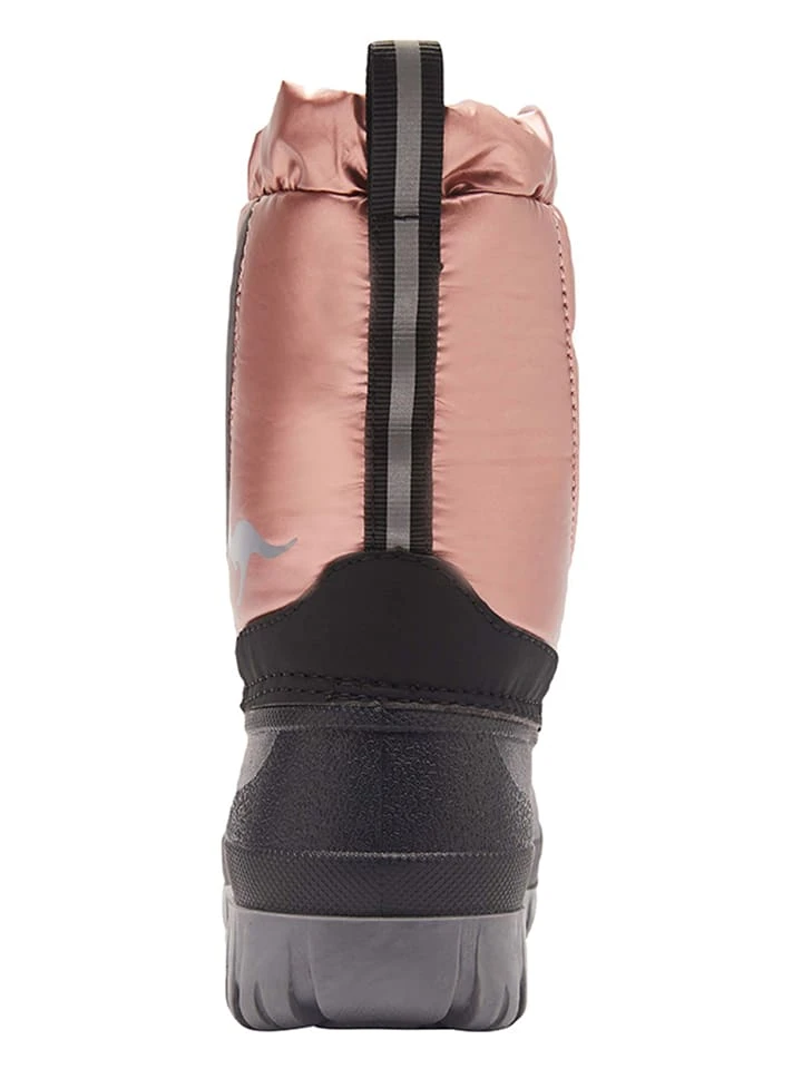 KangaRoos Winterlaarzen "Ben" Zwart/lichtroze 7 KangaRoos Winterlaarzen "Ben" Zwart/lichtroze - Afbeelding 5