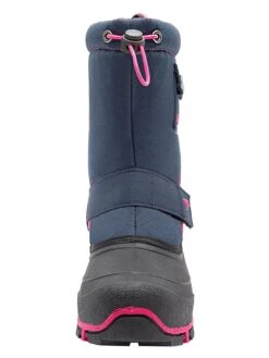 KangaRoos Winterlaarzen "K-Bean II" Donkerblauw/roze -Gstar Kleding Winkel kangaroos winterlaarzen k bean ii donkerblauw roze 3