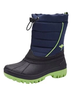 KangaRoos Winterlaarzen "K-Ben" Donkerblauw -Gstar Kleding Winkel kangaroos winterlaarzen k ben donkerblauw 1
