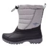 KangaRoos Winterlaarzen "K-Ben" Zwart/grijs -Gstar Kleding Winkel kangaroos winterlaarzen k ben zwart grijs