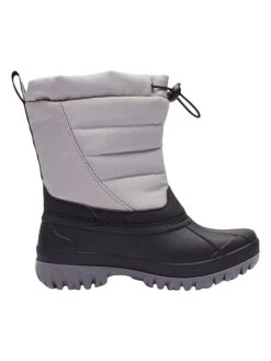 KangaRoos Winterlaarzen "K-Ben" Zwart/grijs -Gstar Kleding Winkel kangaroos winterlaarzen k ben zwart grijs 2