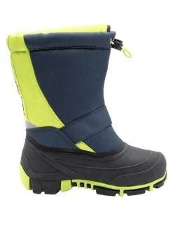 KangaRoos Winterlaarzen "Kanga-Bean II" Donkerblauw/groen -Gstar Kleding Winkel kangaroos winterlaarzen kanga bean ii donkerblauw groen 1