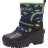 KangaRoos Winterlaarzen "Shell" Zwart/donkerblauw/groen -Gstar Kleding Winkel kangaroos winterlaarzen shell zwart donkerblauw groen