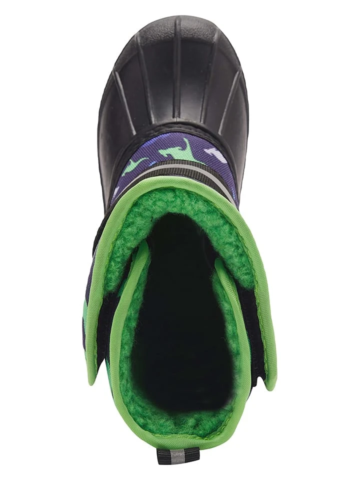 KangaRoos Winterlaarzen "Shell" Zwart/donkerblauw/groen 8 KangaRoos Winterlaarzen "Shell" Zwart/donkerblauw/groen - Afbeelding 6