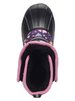 KangaRoos Winterlaarzen "Shell" Zwart/lichtroze/lila 15 KangaRoos Winterlaarzen "Shell" Zwart/lichtroze/lila -Gstar Kleding Winkel kangaroos winterlaarzen shell zwart lichtroze lila 5