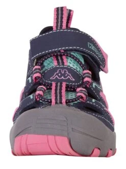 Kappa Enkelsandalen Grijs/lichtroze -Gstar Kleding Winkel kappa enkelsandalen grijs lichtroze 2