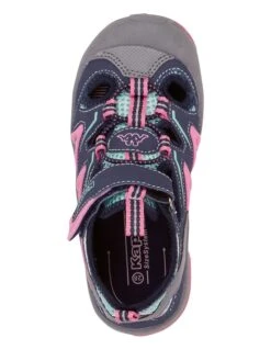 Kappa Enkelsandalen Grijs/lichtroze -Gstar Kleding Winkel kappa enkelsandalen grijs lichtroze 4