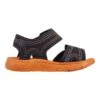 Kappa Sandalen "Kaleo" Zwart/oranje -Gstar Kleding Winkel kappa sandalen kaleo zwart oranje