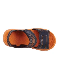 Kappa Sandalen "Kaleo" Zwart/oranje -Gstar Kleding Winkel kappa sandalen kaleo zwart oranje 3