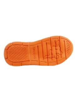 Kappa Sandalen "Kaleo" Zwart/oranje -Gstar Kleding Winkel kappa sandalen kaleo zwart oranje 4