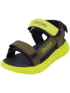 Kappa Sandalen "Kana" Kaki/geel
