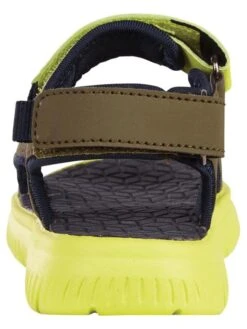 Kappa Sandalen "Kana" Kaki/geel -Gstar Kleding Winkel kappa sandalen kana kaki geel 3