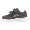 Kappa Sneakers "Cracker II" Grijs/geel -Gstar Kleding Winkel kappa sneakers cracker ii grijs geel