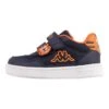 Kappa Sneakers "Pio" Donkerblauw/oranje -Gstar Kleding Winkel kappa sneakers pio donkerblauw oranje