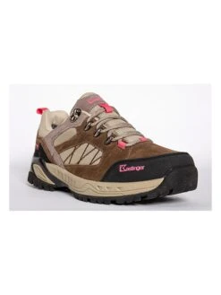 Kastinger Leren Trekkingschoenen "Sampo" Bruin/beige -Gstar Kleding Winkel kastinger leren trekkingschoenen sampo bruin beige 1