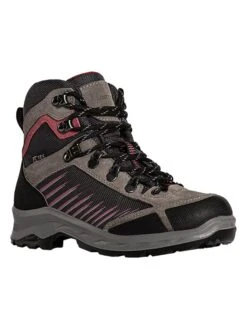 Kastinger Leren Wandelboots "Rontaan" Grijs/roze -Gstar Kleding Winkel kastinger leren wandelboots rontaan grijs roze 1