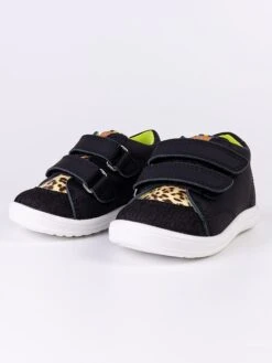 Kavat Leren Loopleerschoenen Zwart