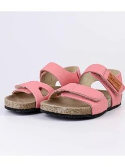 Kavat Leren Sandalen Lichtroze