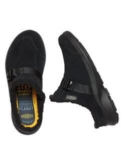 Keen Leren Clogs "Hood" Zwart -Gstar Kleding Winkel keen leren clogs hood zwart 3