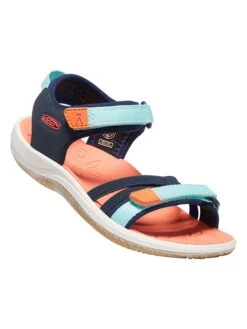 Keen Sandalen "Verano" Blauw/oranje