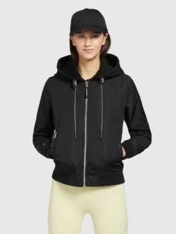 Khujo Blouson "Persee" Zwart -Gstar Kleding Winkel khujo blouson persee zwart 2