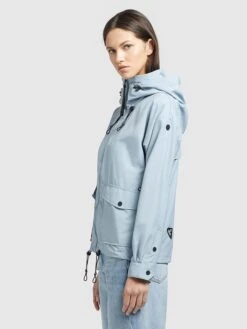 Khujo Tussenjas "Blair" Lichtblauw -Gstar Kleding Winkel khujo tussenjas blair lichtblauw 3