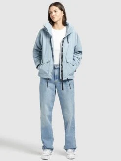 Khujo Tussenjas "Blair" Lichtblauw -Gstar Kleding Winkel khujo tussenjas blair lichtblauw 4