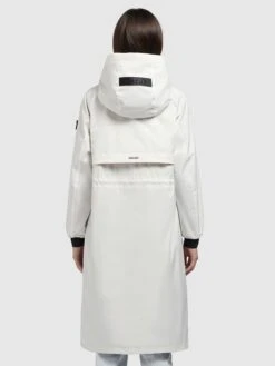 Khujo Tussenmantel "Paxi" Wit -Gstar Kleding Winkel khujo tussenmantel paxi wit 3