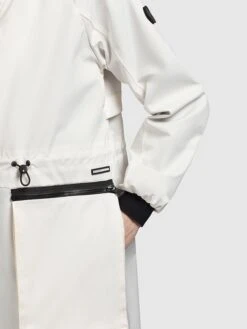 Khujo Tussenmantel "Paxi" Wit -Gstar Kleding Winkel khujo tussenmantel paxi wit 5