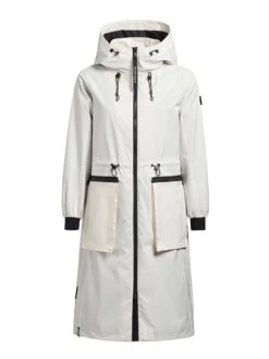 Khujo Tussenmantel "Paxi" Wit -Gstar Kleding Winkel khujo tussenmantel paxi wit 6
