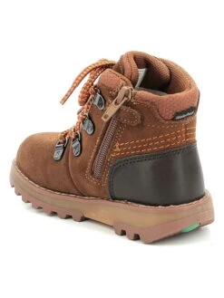 Kickers Leren Boots "Kicknature" Bruin -Gstar Kleding Winkel kickers leren boots kicknature bruin 3