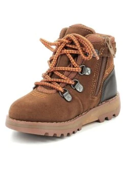 Kickers Leren Boots "Kicknature" Bruin -Gstar Kleding Winkel kickers leren boots kicknature bruin 5