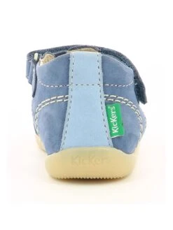Kickers Leren Enkelsandalen "Bigbazar 2" Blauw -Gstar Kleding Winkel kickers leren enkelsandalen bigbazar 2 blauw 4