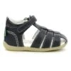 Kickers Leren Enkelsandalen "Bigflo 2" Donkerblauw -Gstar Kleding Winkel kickers leren enkelsandalen bigflo 2 donkerblauw