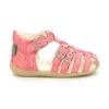 Kickers Leren Enkelsandalen "Bigfor" Roze -Gstar Kleding Winkel kickers leren enkelsandalen bigfor roze
