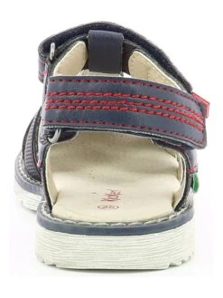 Kickers Leren Enkelsandalen "Pepster" Donkerblauw -Gstar Kleding Winkel kickers leren enkelsandalen pepster donkerblauw 2