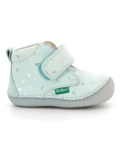 Kickers Leren Loopleerschoenen "Sabio" Lichtblauw