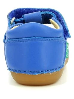 Kickers Leren Loopleerschoenen "Sushy" Blauw -Gstar Kleding Winkel kickers leren loopleerschoenen sushy blauw 2