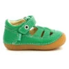 Kickers Leren Loopleerschoenen "Sushy" Groen -Gstar Kleding Winkel kickers leren loopleerschoenen sushy groen