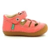 Kickers Leren Loopleerschoenen "Sushy" Roze -Gstar Kleding Winkel kickers leren loopleerschoenen sushy roze