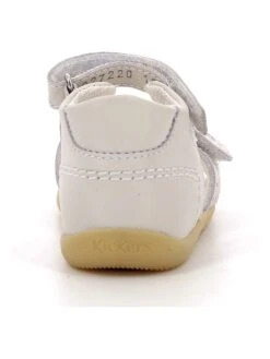 Kickers Leren Sandalen "Bigkratch" Wit -Gstar Kleding Winkel kickers leren sandalen bigkratch wit 2