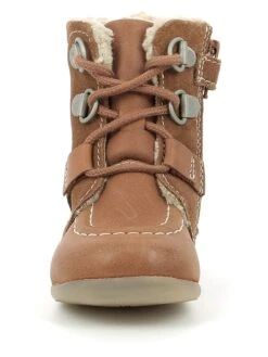 Kickers Leren Winterlaarzen "Bamacho" Lichtbruin -Gstar Kleding Winkel kickers leren winterlaarzen bamacho lichtbruin 6