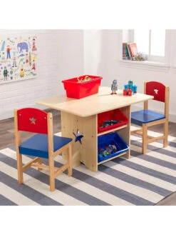 KidKraft 3-delige Set: Speeltafel Met 2 Stoelen Naturel/meerkleurig -Gstar Kleding Winkel kidkraft 3 delige set speeltafel met 2 stoelen naturel meerkleurig 3