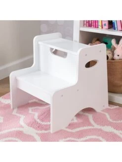 KidKraft Opstapkrukje Wit - (L)39 X (B)33 X (D)36 Cm -Gstar Kleding Winkel kidkraft opstapkrukje wit l 39 x b 33 x d 36 cm 2