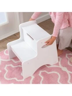 KidKraft Opstapkrukje Wit - (L)39 X (B)33 X (D)36 Cm -Gstar Kleding Winkel kidkraft opstapkrukje wit l 39 x b 33 x d 36 cm 4