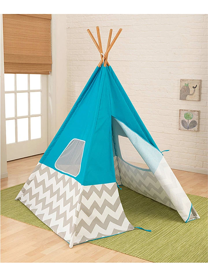 KidKraft Speeltent Turquoise - Vanaf 3 Jaar 5 KidKraft Speeltent Turquoise - Vanaf 3 Jaar - Afbeelding 3