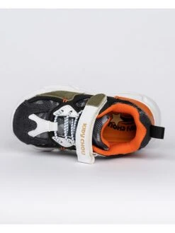 Sneakers Kaki/oranje -Gstar Kleding Winkel kidy chou sneakers kaki oranje 5