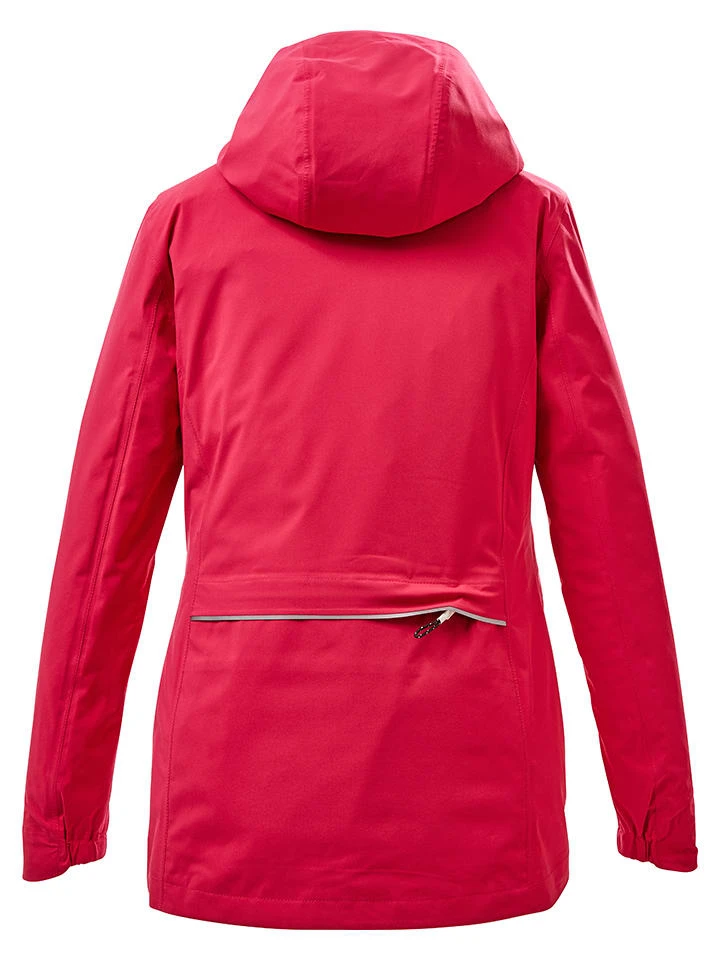 Killtec Functionele Jas "Kos 21" Rood 4 Killtec Functionele Jas "Kos 21" Rood - Afbeelding 2